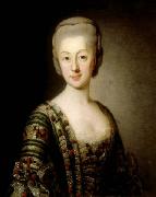 Alexandre Roslin Portrait of Sophia Magdalena of Denmark oil